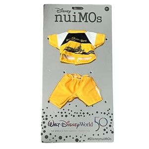 NWT Disney NuiMOs Yellow, Black & White 50th Anniversary Doll Outfit